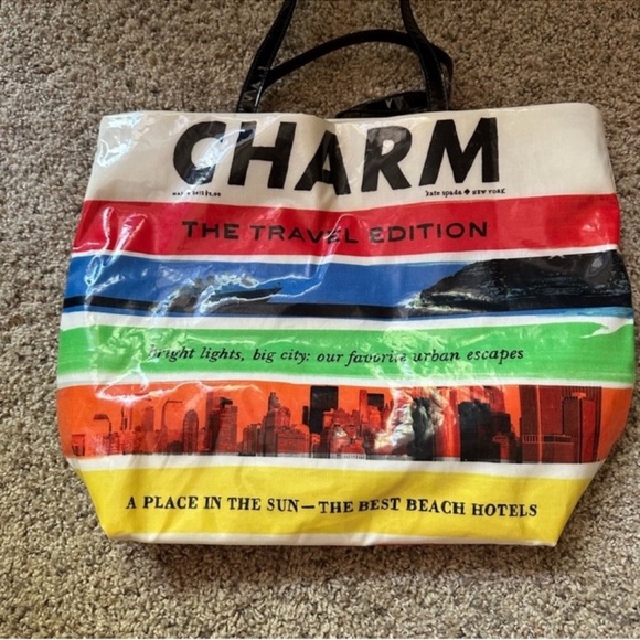 Kate Spade Multicolor Travel Edition Tote - Picture 9 of 9